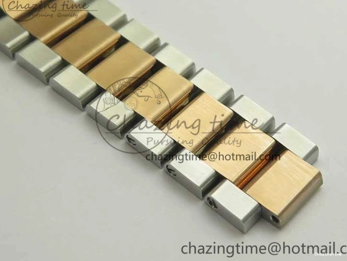 0327 Thermal Speedmaster ’57 Co-Axial SS RG OMF 1:1 Best Edition White Dial On SS RG Bracelet A9300 (Free Leather Strap) 8074